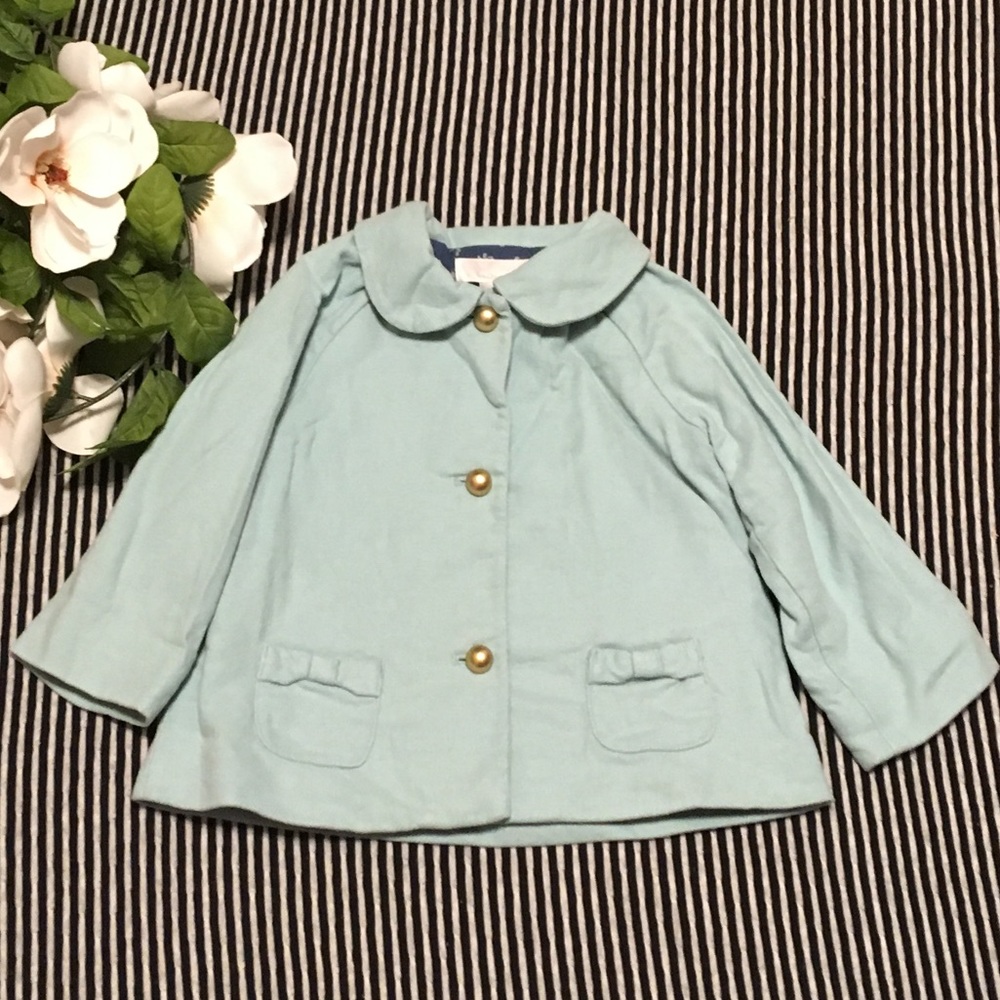 🎀Janie & Jack Light Blue Peacoat